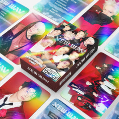 60pcs TREASURE Album NEW WAV Holographic Photocard Sticker