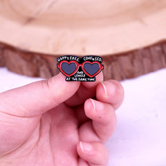 Taylor Lyrics Enamel Pin