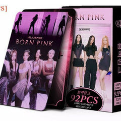 92 Kpop Jisoo Jennie LOMO Cards