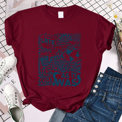 Women's House Graphic Summer Short Sleeve T-shirt