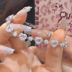 Charming Lady Heart Bracelet