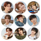 TREASURE LAST NIGHT Badge Keychain Pendant