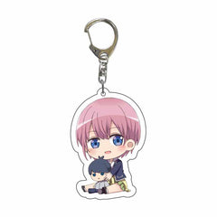Acrylic Double-sided Transparent Keychain Pendant