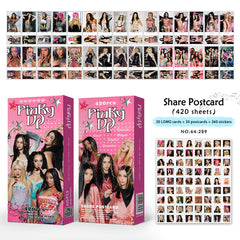 KATSEYE Album PINKY UP Postcard Stickers