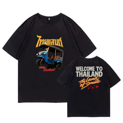 Kpop Same Style Cotton Print Short-sleeved T-shirt