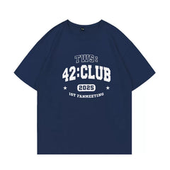 TWS FM 42CLUB Cotton Short-sleeved T-shirt