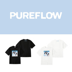 PUREFLOW Poster Print Short Sleeves T-shirt