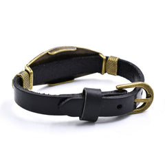 Anime Strap Cowhide Bracelet