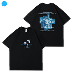 Trendy Kpop Graphic Short-sleeved T-shirt