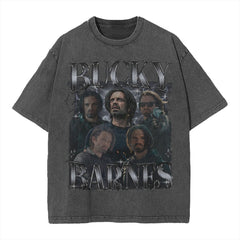 Unisex Retro Bucky Yelena Washed Loose Top