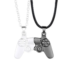 Game Console Handle Couple Necklace