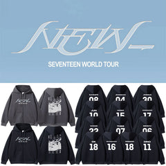 SEVENTEEN World Tour Zipper Hoodie