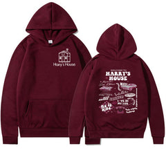 Trendy Girls House Printed Hoodie