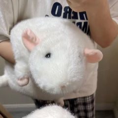 Fancy Rat Plush Toy Ornament Doll