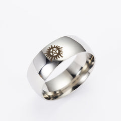 Supernatural Logo Stainless Steel Ring