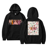 Women's Taylor Print Loose Pullover Hoodie