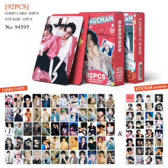 92PCS BANGCHAN Photocard Stickers Collection
