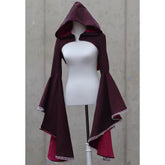 Solid Color Medium Long Shawl Cape