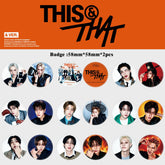 SKZ This & That Badge 2PCS Set