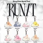 SKZ RUN IT Cloud Acrylic Keychain