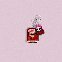 GD POWER Acrylic Keychain Pendant