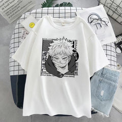 Unisex Retro Anime Pattern Loose T-Shirt