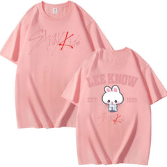 KPOP Print Summer Short-sleeved T-shirt