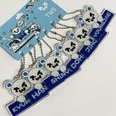 TWS Name Tag Acrylic Pendant Keyring Set