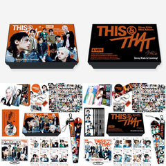 SKZ THIS&THAT Lanyard Keyring Badge Gift Box