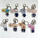 Kpop Cartoon Acrylic Keychain