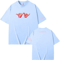 KPOP TOUCH HANDS Graphic Print Tee