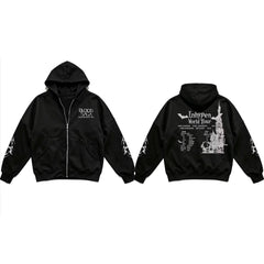 EN- BLOOD SAGA TOUR Short-sleeve Washed T-shirt