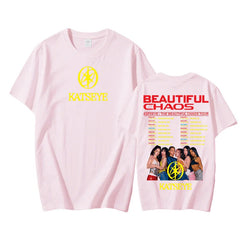 KPOP Album Beautiful Chaos Letter T-Shirt