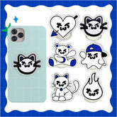 TWS Cartoon Acrylic Phone Retractable Bracket