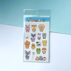 KPOP Creative Luggage Stickers 2pcs