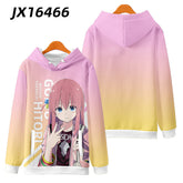 Trendy Anime Bocchi Cosplay Pullover Hoodie