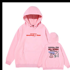 KPOP Album BORN TO BE Print Pullover Hoodie