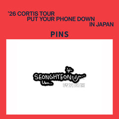 CORTIS PYPD Tour Acrylic Brooch Pins