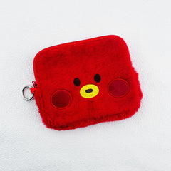 Kpop Plush Storage Cosmetic Bag