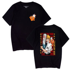 Men's and Women's Anime Printed T-Shirt Top
