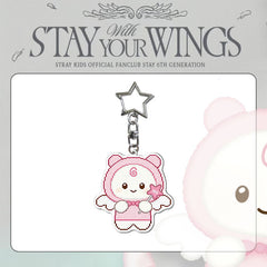 SKZ STAY with Your Wings Acrylic Keychain