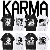 Kpop Karma Graphic Print Short Sleeve T-Shirt