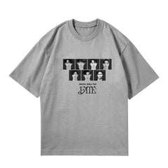 KPOP FATE Print Crew Neck Tee