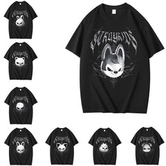 SKZ Tour Print Summer Short-sleeved T-shirt