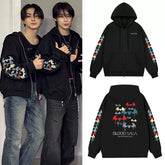 EN- World Tour BloodSaga Printed Zipper Hoodie