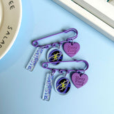 KATSEYE Acrylic Brooches Pendant Pins