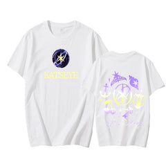 Unisex Kpop Logo Printed Cotton T-Shirt