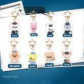 SKZ Flight Attendant Acrylic Keychain