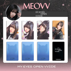 KPOP MY EYES OPEN VVIDE Album PhotoCards