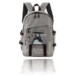 Cool Anime Logo Canvas Backpack